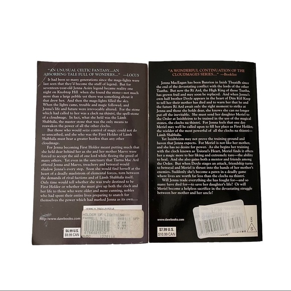 Holder of Lightning & Mage of Clouds The Cloudmages 1 & 2 S.L. Farrell Paperback - Picture 6 of 9